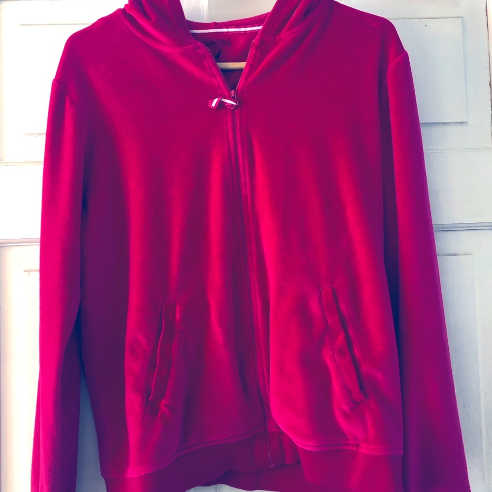 Velour Activewear zip up